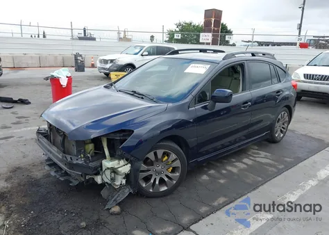 2014 Subaru Impreza 2.0I Sport Limited из США, поврежденный, VIN JF1GPAU65EH225690